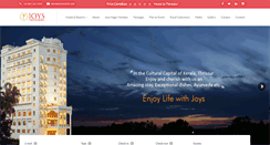 Desktop Screenshot of joyshotels.com